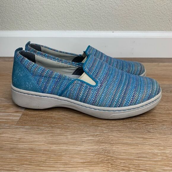 Dansko Belle Women’s Woven Slip-On Sneaker - Picture 2 of 13